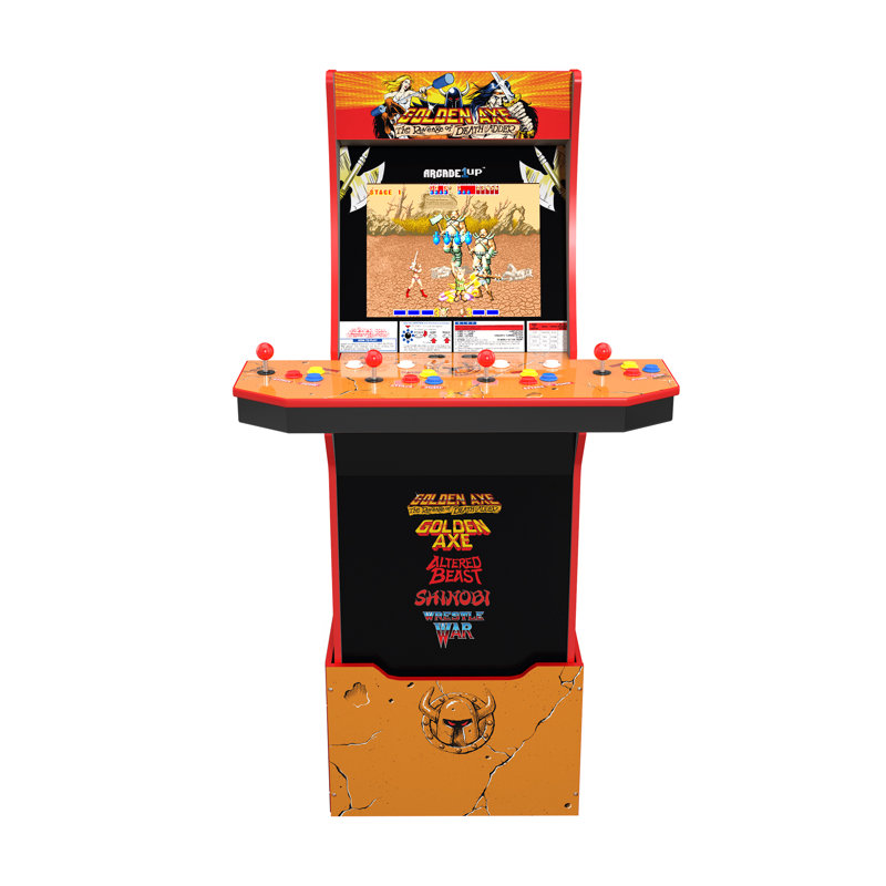 Arcade 1Up Arcade1Up Golden Axe Arcade with Custom Riser and Lightup Marquee & Reviews Wayfair